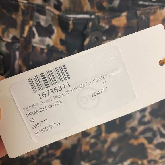 Adriano Goldschmied | The Farrah Skinny Ankle Camo - Picture 6 of 11